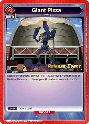 Giant Pizza — UE04BT: CODE GEASS: Lelouch of the Rebellion Release Event Cards