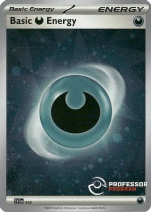 Darkness Energy (2024) — Professor Program Promos Pokémon TCG card by Professor