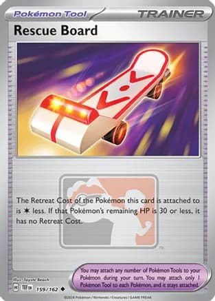 Rescue Board - 159/162 (League Promo) — League & Championship Cards
