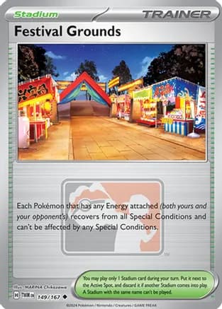 Festival Grounds - 149/167 (League Promo) — League & Championship Cards