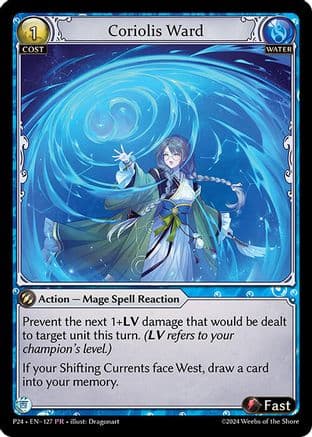 Coriolis Ward — Promotional Cards
