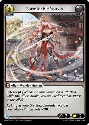 Formidable Youxia — Promotional Cards