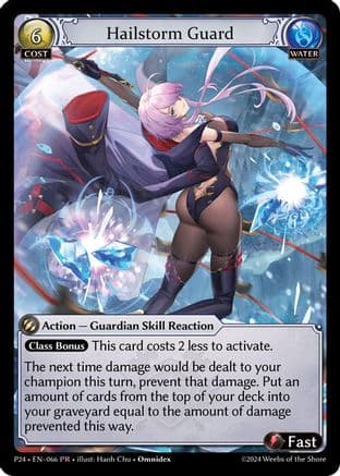 Hailstorm Guard — Promotional Cards