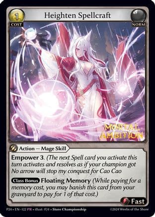 Heighten Spellcraft — Promotional Cards