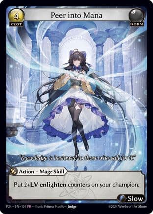 Peer into Mana — Promotional Cards