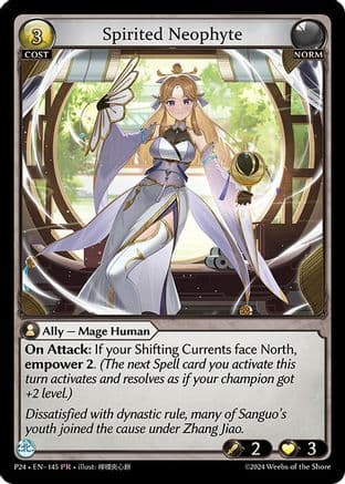 Spirited Neophyte — Promotional Cards