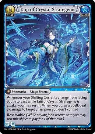 Taiji of Crystal Strategems — Promotional Cards