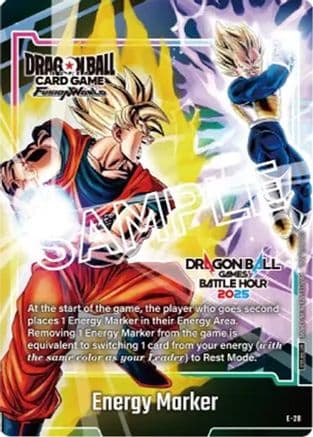 Energy Marker (E-28) (Dragon Ball Games Battle Hour 2025 Promo Card Set) — Fusion World Energy Markers