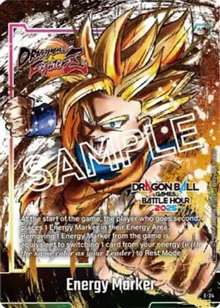 Energy Marker (E-24) (Dragon Ball Games Battle Hour 2025 Promo Card Set) — Fusion World Energy Markers