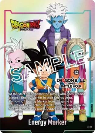 Energy Marker (E-27) (Dragon Ball Games Battle Hour 2025 Promo Card Set) — Fusion World Energy Markers