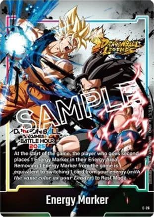 Energy Marker (E-26) (Dragon Ball Games Battle Hour 2025 Promo Card Set) — Fusion World Energy Markers
