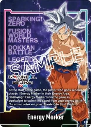 Energy Marker (E-22) (Dragon Ball Games Battle Hour 2025 Promo Card Set) — Fusion World Energy Markers