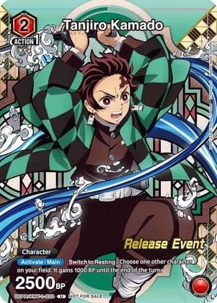 Tanjiro Kamado (Release Event Participation) — Union Arena card