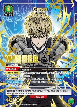 Genos (Winner) — Union Arena Promotion Cards