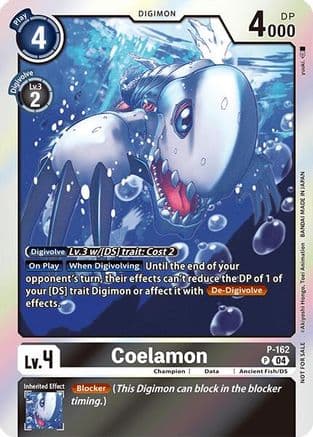 Coelamon (-Chain of Liberation- Upgrade Pack — Digimon Promotion Cards