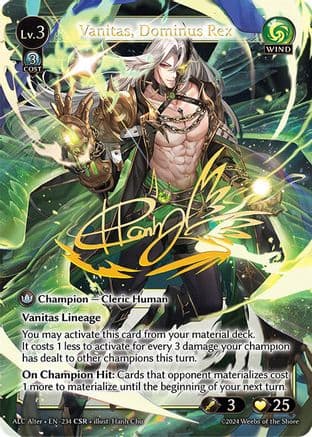 Vanitas, Dominus Rex (CSR) — Alchemical Revolution Alter Edition