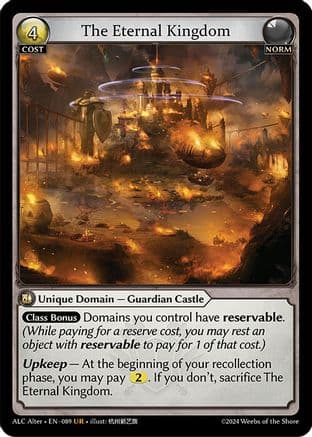 The Eternal Kingdom — Alchemical Revolution Alter Edition