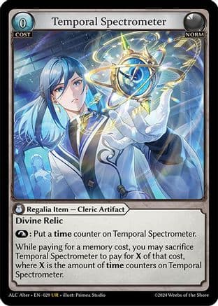 Temporal Spectrometer — Alchemical Revolution Alter Edition