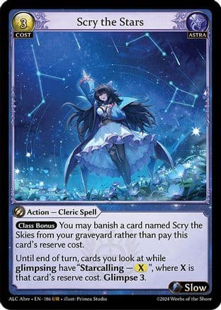 Scry the Stars — Alchemical Revolution Alter Edition