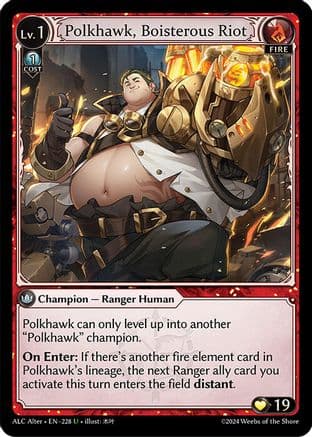 Polkhawk, Boisterous Riot — Alchemical Revolution Alter Edition