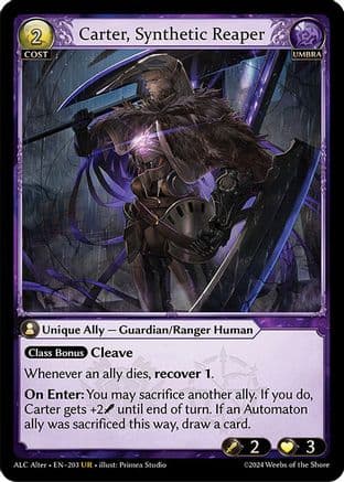 Carter, Synthetic Reaper — Alchemical Revolution Alter Edition