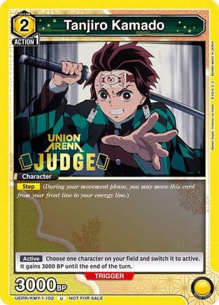 Tanjiro Kamado (Judge Pack) — Union Arena Promotion Cards