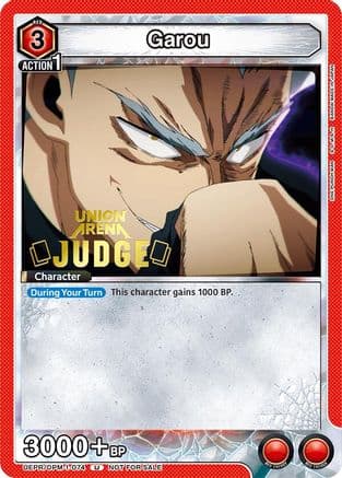 Garou (Judge Pack) — Union Arena Promotion Cards