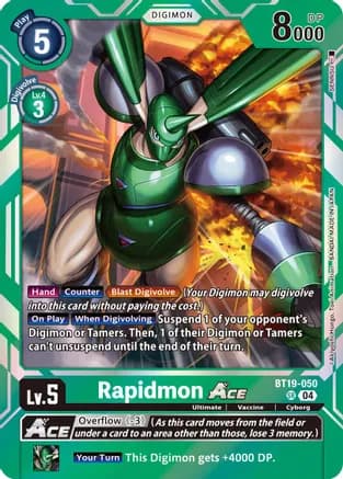 Rapidmon ACE — Release Special Booster 2.5