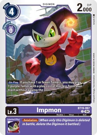 Impmon - BT19-067 — Release Special Booster 2.5