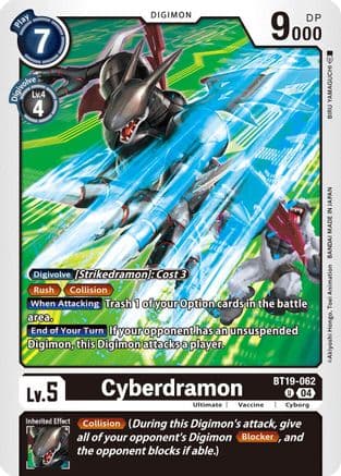 Cyberdramon — Release Special Booster 2.5