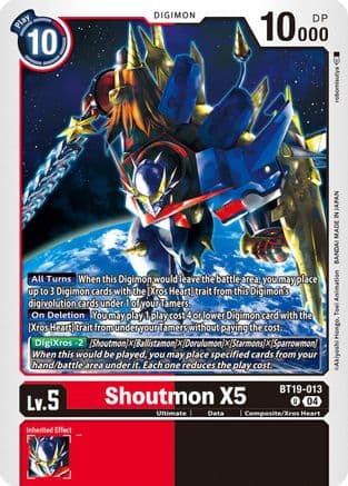 Shoutmon X5 — Release Special Booster 2.5