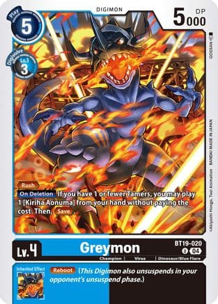 Greymon — Release Special Booster 2.5