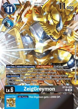 ZeigGreymon — Release Special Booster 2.5