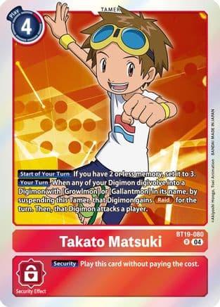 Takato Matsuki — Release Special Booster 2.5