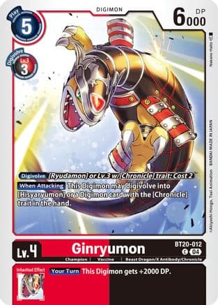 Ginryumon — Release Special Booster 2.5