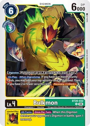 Bulkmon — Release Special Booster 2.5