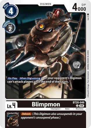 Blimpmon — Release Special Booster 2.5 Digimon Card Game card by Akiyoshi Honga, Toei Animation