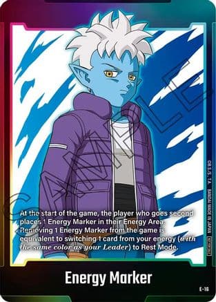 Energy Marker (E-16) — Fusion World Energy Markers