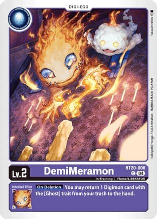DemiMeramon - BT20-006 — Release Special Booster 2.5