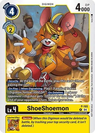 ShoeShoemon (Store Tournament 2025 Vol.1 Participation Pack) — Digimon Promotion Cards