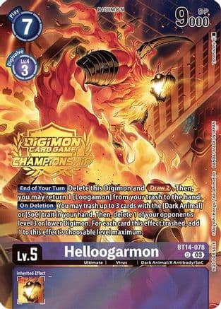 Helloogarmon (Championship 2024 Tamers Pack) — Blast Ace