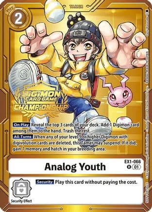 Analog Youth (Championship 2024 Tamers Pack) — Classic Collection