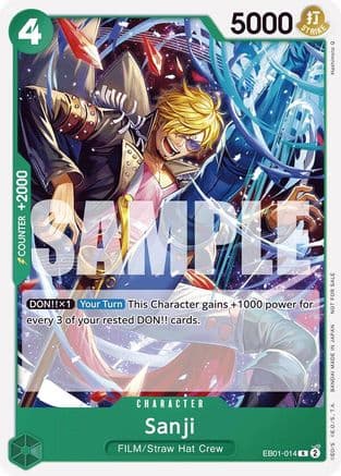 Sanji (Tournament Pack 2025 Vol. 1) — One Piece Promotion Cards