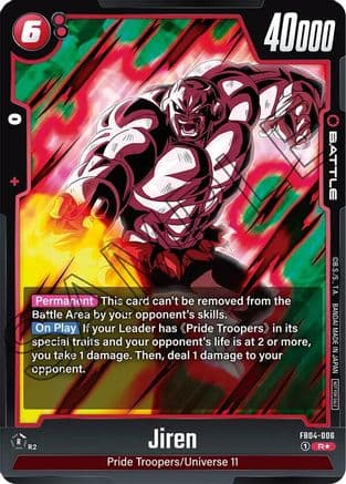 Jiren (Tournament Pack 05) — Tournament and Championship Promos