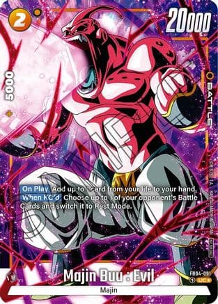Majin Buu : Evil - FB04-091 (Tournament Pack -Winner- 05) — Tournament and Championship Promos