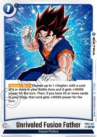 Unrivaled Fusion Father — New Adventure