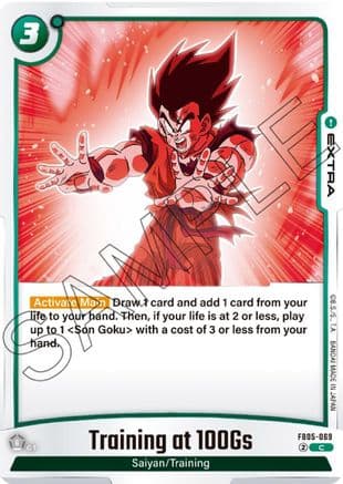 Training at 100Gs — New Adventure