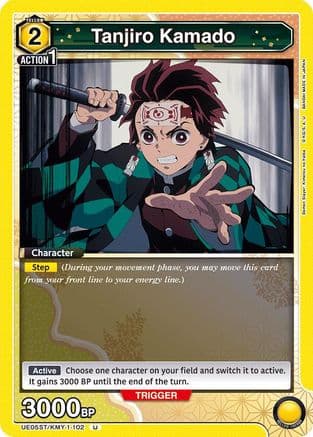 Tanjiro Kamado (102) — UE05ST: Demon Slayer: Kimetsu no Yaiba Starter Deck