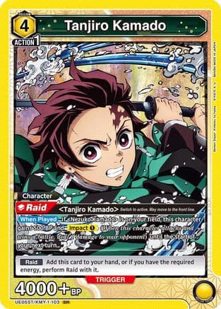 Tanjiro Kamado (103) — Union Arena card