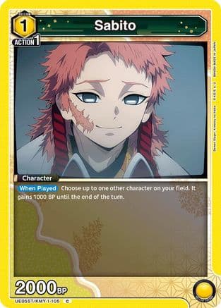 Sabito — UE05ST: Demon Slayer: Kimetsu no Yaiba Starter Deck